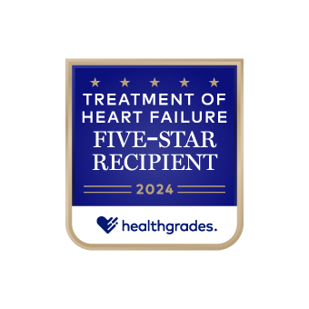 Healthgrades Heart Failure 5 Star award #22