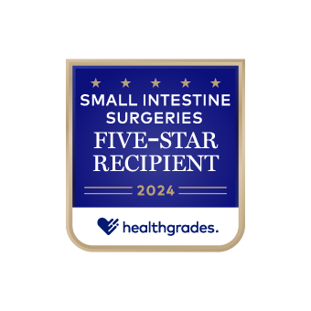 Healthgrades Small Intestine Surgeries 5 Star award #18