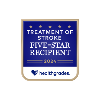 Healthgrades Treatment of Stroke 5 Star award #26