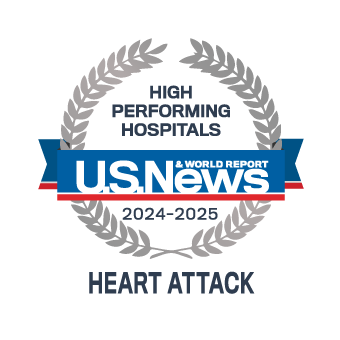 US News High Performing Heart Attack award #4