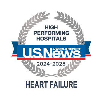 US News High Performing Heart Failure award #5