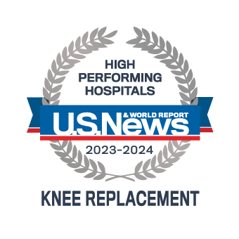 US News High Performing Knee Replacement award #7