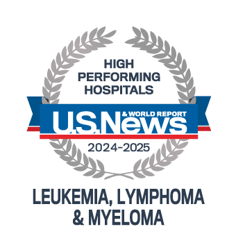 US News High Performing Leukemia Lymphoma Myeloma award #9