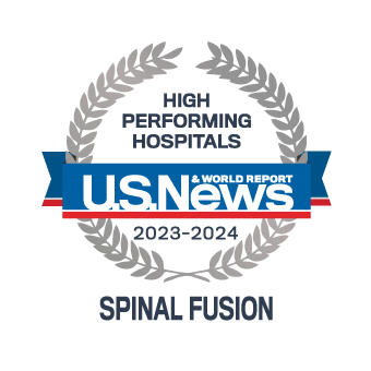 US News High Performing Spinal Fusion (Surgery) award #3